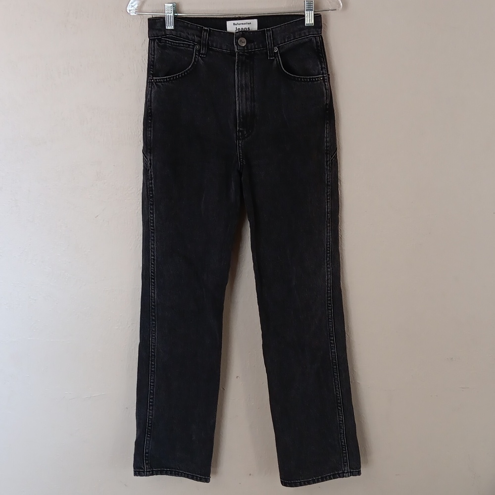 Reformation Jeans Star Jean In Seine Size 25